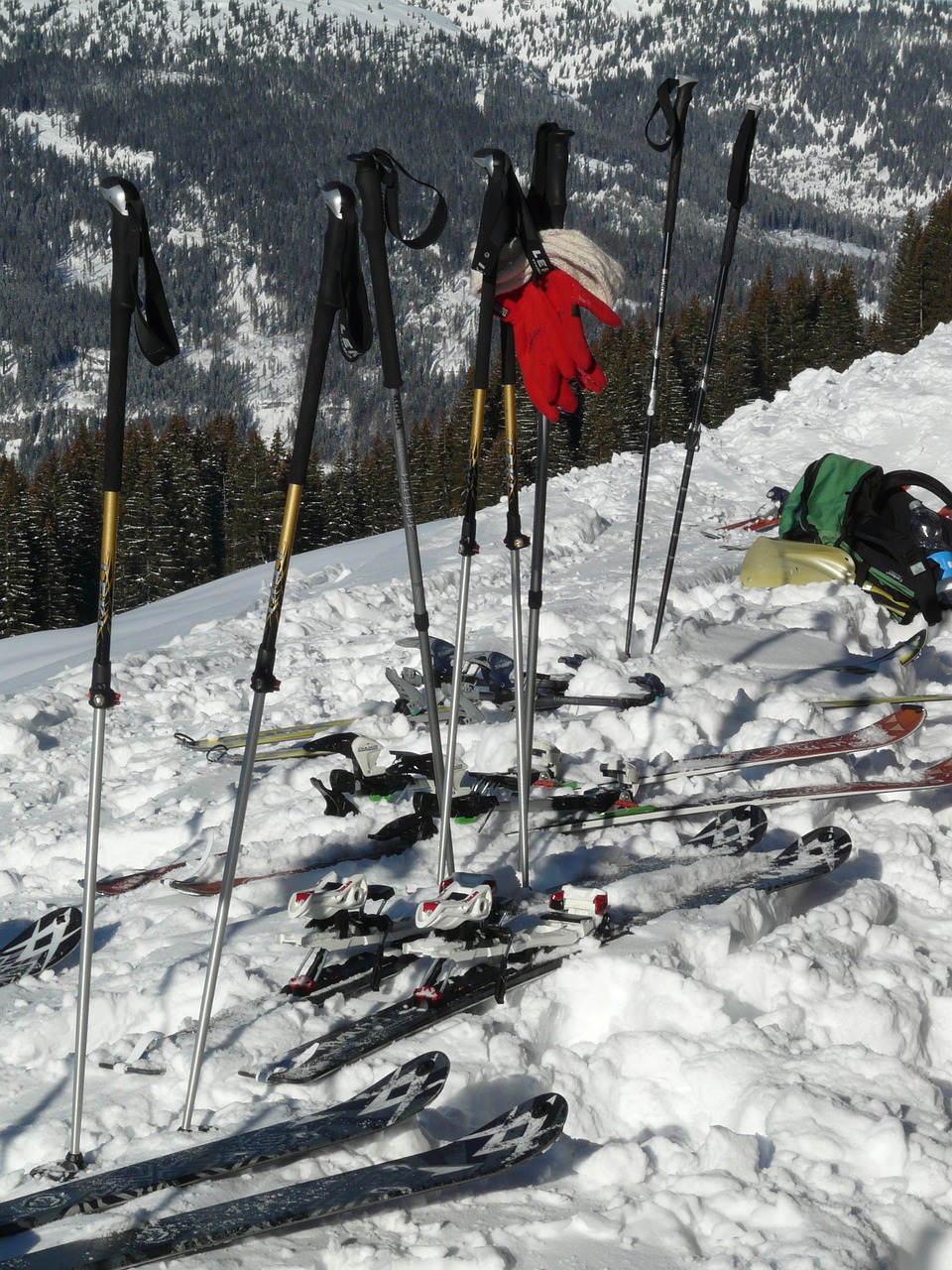 Equipo de esquí